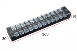 TB-2512 Terminal Block cầu đấu 25A 