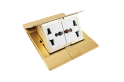 SEF3770 Ổ cắm âm sàn 2 Ổ CẮM 3 CHẤU ĐA NĂNG