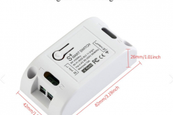 SONOFF Công Tắc Điều Khiển Từ Xa Qua Wifi Và 1 Kênh RF 433Mhz