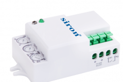 Siron SR-MS031C Công tắc cảm ứng vi sóng lắp đa năng dùng nguồn 12/24V 