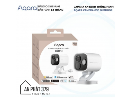CH-C07D-W Camera Aqara Hub G5 Pro AI chống nước Quốc Tế kiêm bộ điều kiển trung tâm