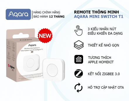 Nút nhấn không dây Aqara Wireless Mini Switch