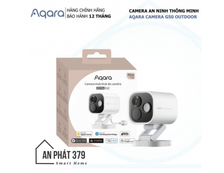CH-C07D-W Camera Aqara Hub G5 Pro AI chống nước Quốc Tế kiêm bộ điều kiển trung tâm