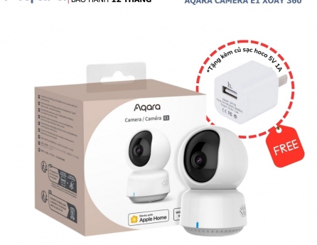 CH-C01E Camera thông minh Aqara E1 Wifi 6E Quốc Tế