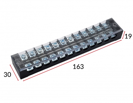 TB-2512 Terminal Block cầu đấu 25A 