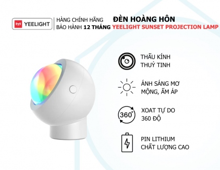 YLFWD-0006 đèn Hoàng Hôn Yeelight Sunset Projection Lamp 