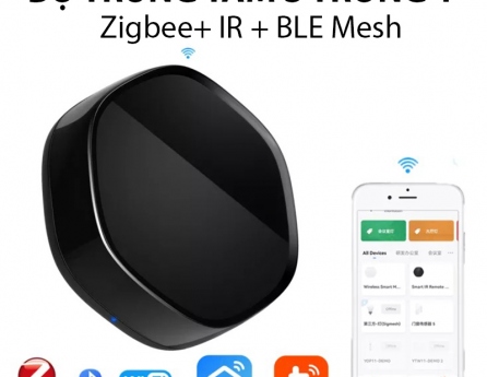 YZG14BLE Trung tâm điều khiển nhà thông minh IR Zigbee Bluetooth Mesh